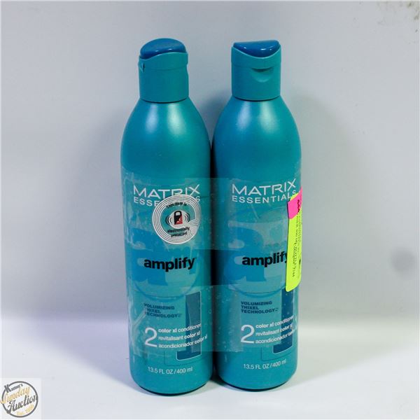 2 MATRIX ESSENTIALS XL CONDITIONER 400 ML BOTTLES