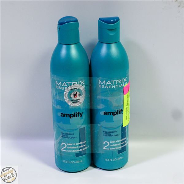 2 MATRIX ESSENTIALS XL CONDITIONER 400 ML BOTTLES