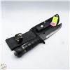 Image 1 : 6 INCH BLADE SURVIVAL KNIFE WITH WATERPROOF