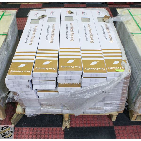 1850.75 SQ FT NEW GLUEDOWN VINYL PLANK FLOORING