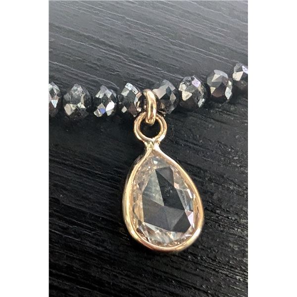 10K(3.39G) LAB DIAMOND (0.55CT), NATURAL BLACK