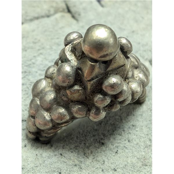 SILVER (20.65G) ESTATE RING SZ 8.5