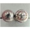 Image 1 : SILVER BALL EARRINGS
