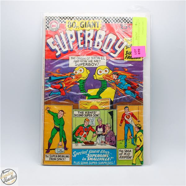 SUPERBOY #129 60’S COLLECTOR COMIC