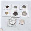Image 1 : LOT OF 8 WORLD COINS ALL DATED BETWEEN 1800-1999
