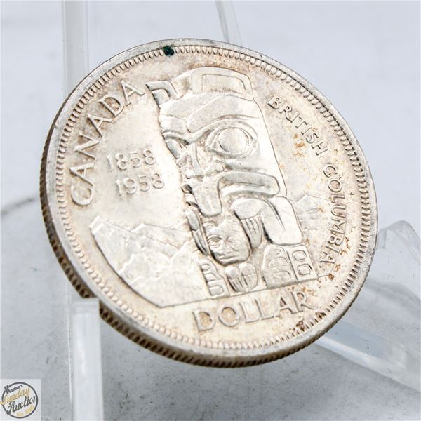 1958 SILVER CANADIAN DOLLAR