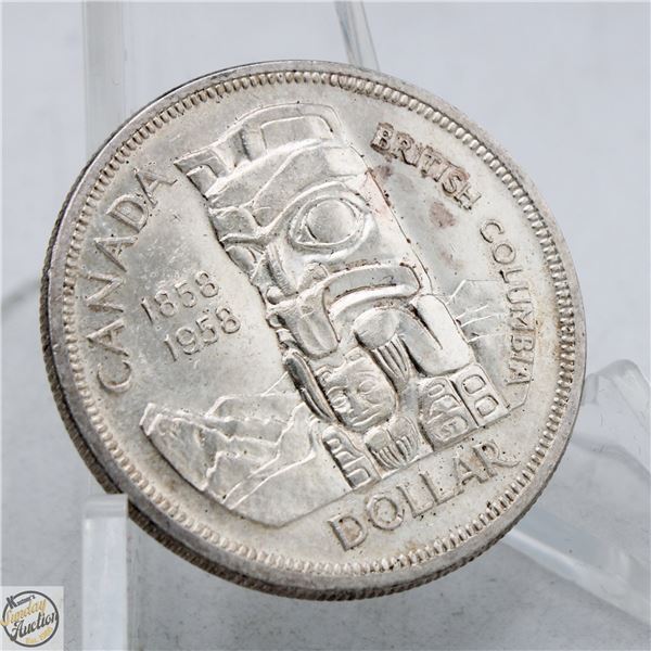 1958 SILVER CANADIAN DOLLAR