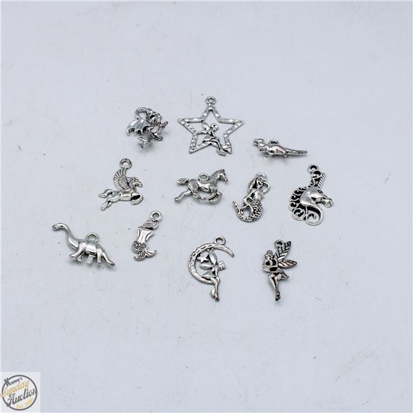 BUNDLE OF **TIBETAN SILVER PENDANTS