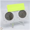 Image 2 : LOT OF 2 1971 LIBERTY HALF DOLLARS