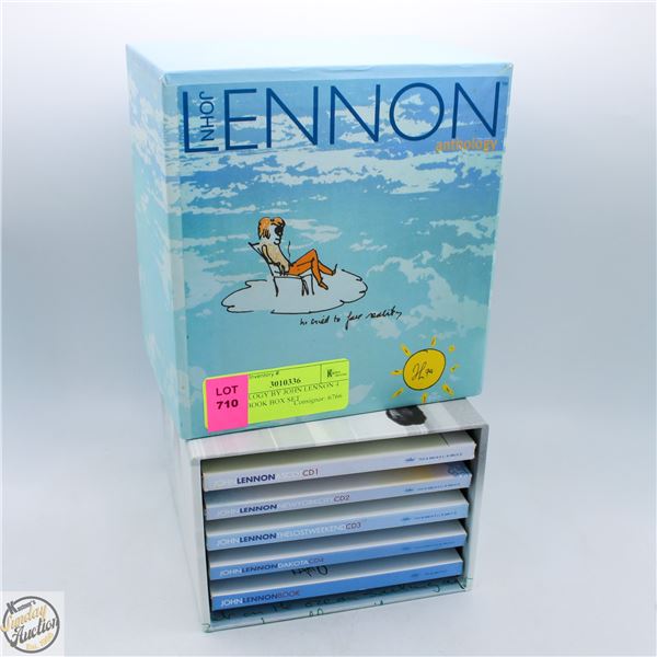 ANTHOLOGY BY JOHN LENNON 4 CDS & BOOK BOX SET