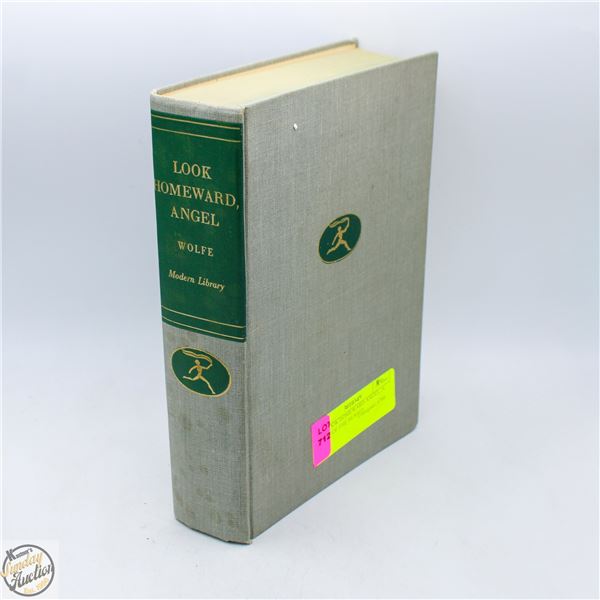 1929 LOOK HOMEWARD ANGEL, A STORY OF THE BURIED