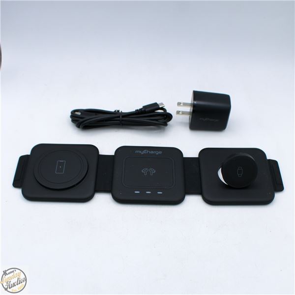 MY CHARGE 3 IN 1 FOLDING WIRELESS CHARGING PAD