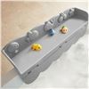 Image 1 : BRAND NEW BATHTUB SPLASH GUARPLAY SHELF (GREY)