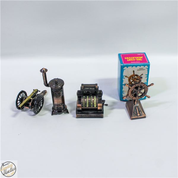 VINTAGE 4 DIECAST PENCIL