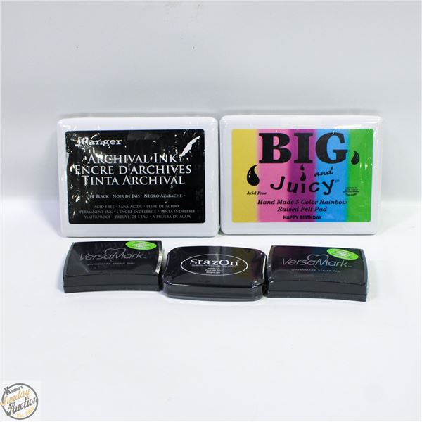 SEALED (X5) INK PADS RANGER,