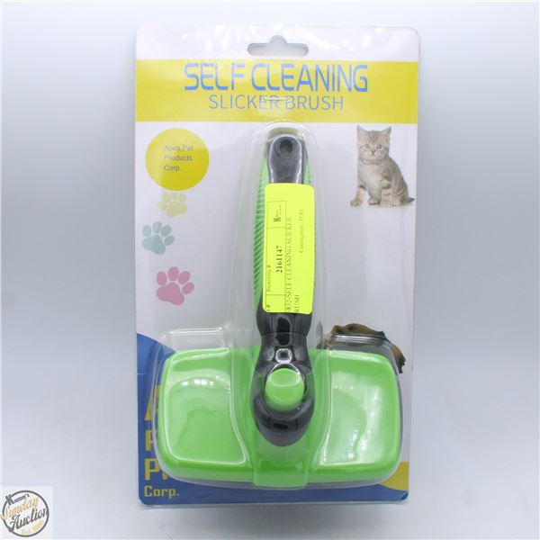 #3832-SELF CLEANING SLICKER BRUSH