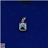 Image 1 : #3852-2.2 CARAT BLUE DIAMOND LAB RADIANT CUT