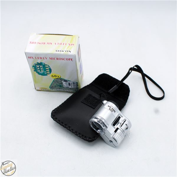#3872-60 X LED UV MICROSCOPE MINI