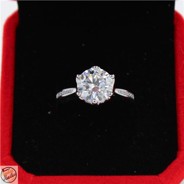 #3839-3.00 CT GRA CERTIFIED ROUND BRILLIANT CUT