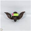 Image 1 : VINTAGE BIRD ONE CANDLE HOLDER CAST IRON