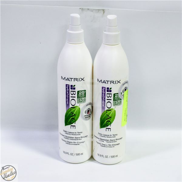 2 MATRIX BIOLAGE DAILY LEAVE-IN TONIC 500 ML
