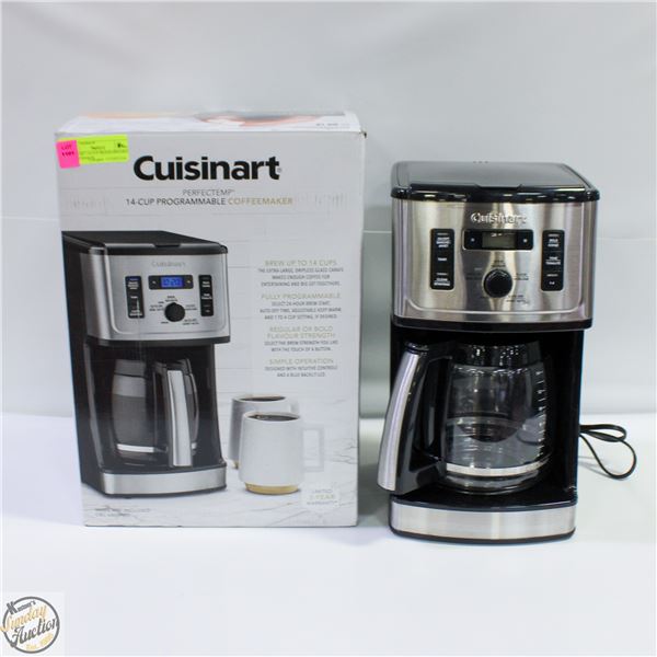 CUISNART 14-CUP PROGRAMMABLE COFFEEMAKER