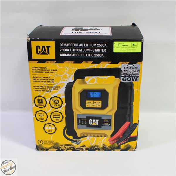 CAT 2500A LITHIUM JUMP STARTER