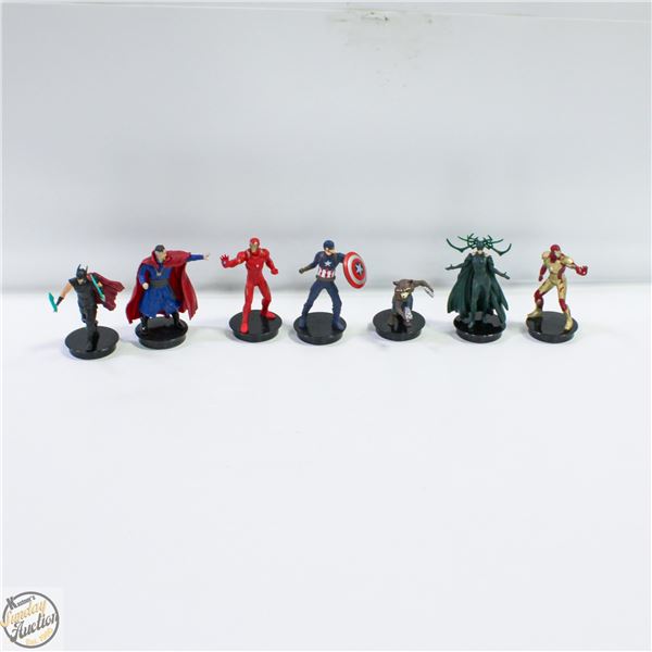 COLLECTION OF MARVEL FIGURINES