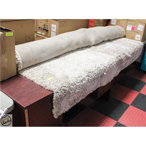 ROSEDALE SOFT SHAG AREA RUG 7FT 10" X 10FT 6"