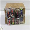 Image 1 : 30 NEW NYLON REFLECTIVE DOG COLLARS BLUE ORANGE &