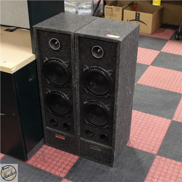 PARAGON PRO SERIES FLOOR STANDING SPEAKERS