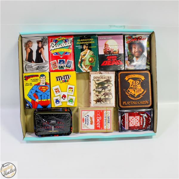 LOT OF PLAYING CARD'S SEALED/UNUSED