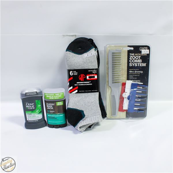 NEW MEN ITEMS 6 PAIR