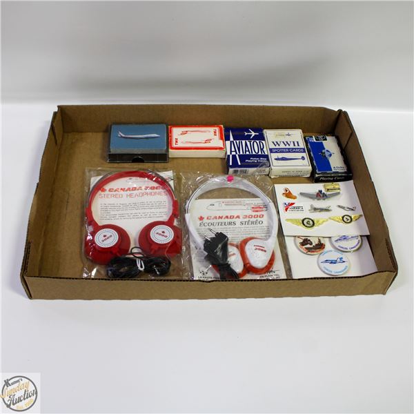VINTAGE AIRLINE/AVIATION LOT
