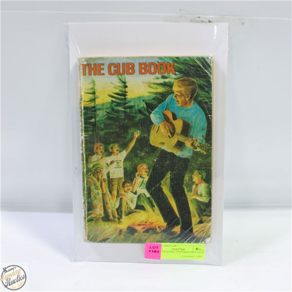 THE CUB BOOK 5TH PRINTING 1974