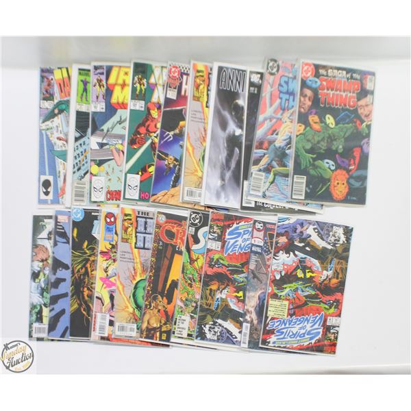 LOT OF 20 COLLECTOR COMICS