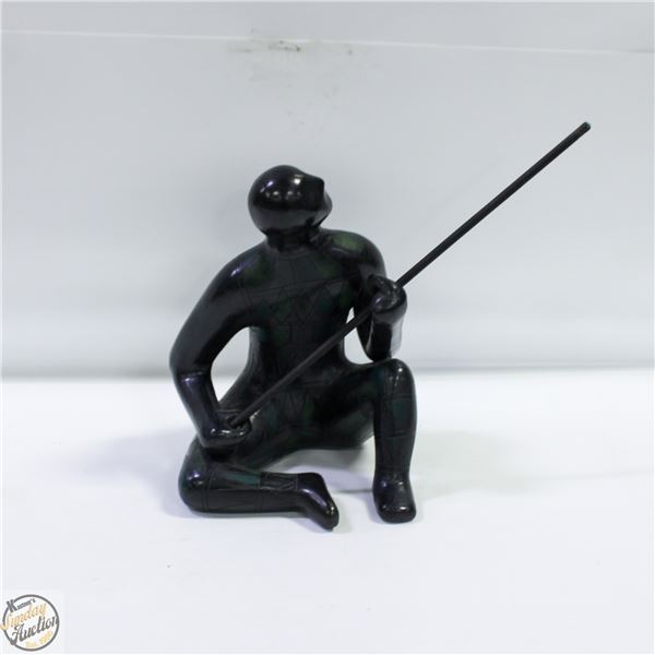 SITTING + 'THINKING' SCULPTURE