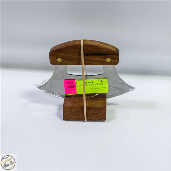 ESTATE ULU KNIFE WITH STAND