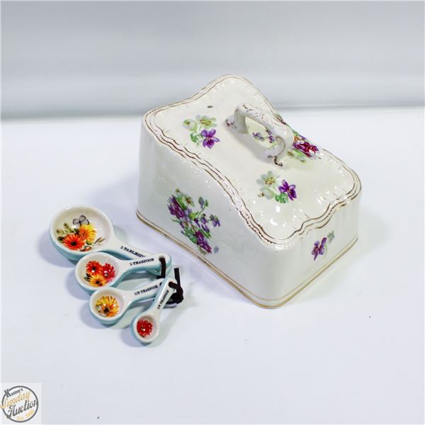 ESTATE PORCELAIN STAFFORDSHIRE HANDLED