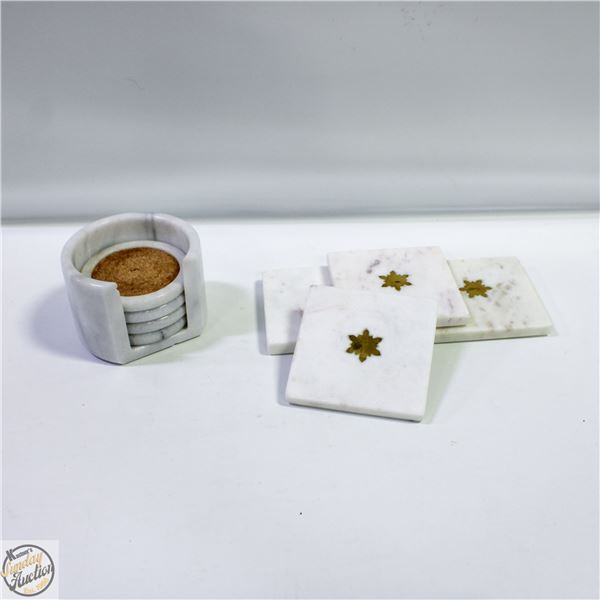 ESTATE 2 SETS OF SOLID MARBLE STONE