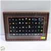 Image 1 : FRAMED COMMEMORATIVE PINS