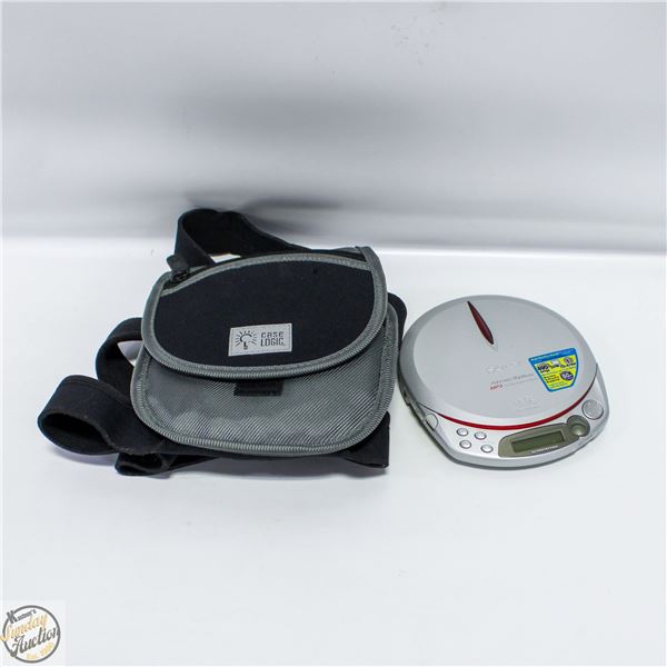 SONY WALKMAN WITH CASE UNTESTED