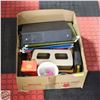 Image 1 : LARGE BOX FULL OF OFFICE SUPPLIES INCL. NEW