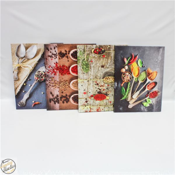 DECORATIVE SPICE PRINTED CANVAS PRINTS