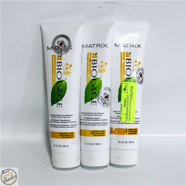 3 MATRIX BIOLAGE DEEP SMOOTHING CONDITIONER 300 ML
