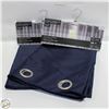 Image 1 : 2 NEW HOME STYLE CURTAIN PANELS - FAUX SILK
