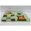 Image 1 : WILDLIFE 5FT PATCHWORK QUILT-ESTATE
