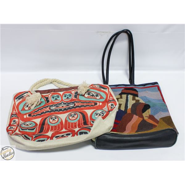 POTLATCH IRENE KLAR & HAIDA TOTEM BAG