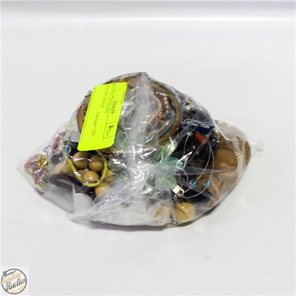 BAG FULL OF ESTATE JEWELRY-ESTATE