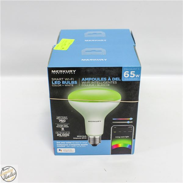 SMART WIFI L.E.D. COLOR CHANGING BULBS